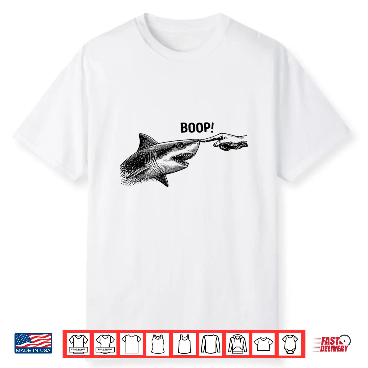Boop Shark Meme Shark Humor Funny Hand Boop Nose Shark Shirt Boop Shark Meme Shark Humor Funny Hand Boop Nose Shark Shirt