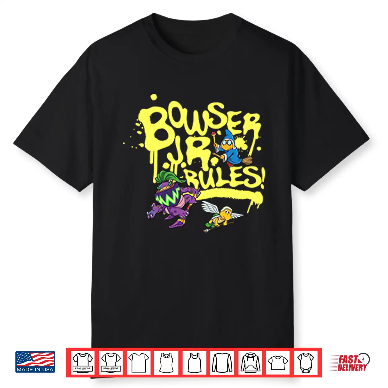 Bowser Jr Rules Shirt Bowser Jr Rules Shirt