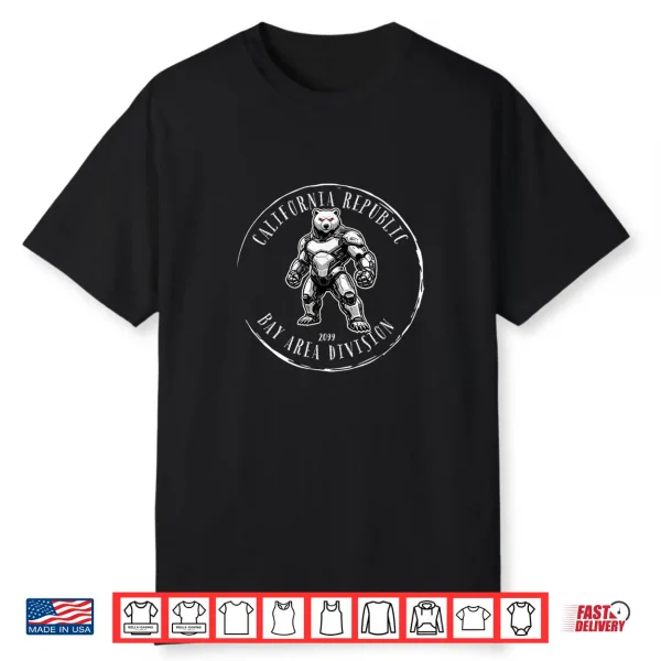 California Republic Bay Area Division 2099 Tactical Bear Shirt
