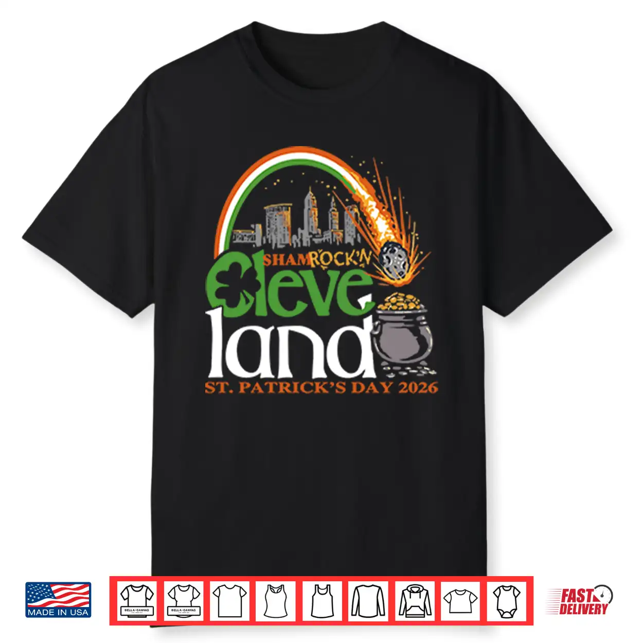 Cleveland Meteor St. Patricks Day Shirt Cleveland Meteor St. Patricks Day Shirt