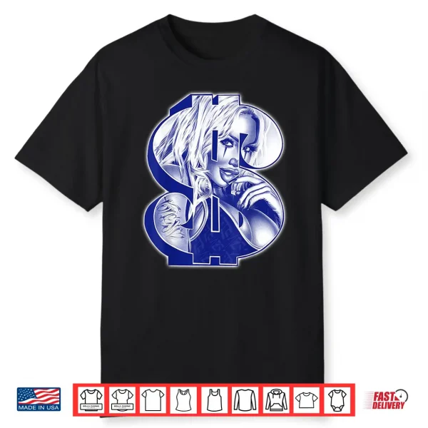 Clown Girl Money Symbol Payasa Chicano Shirt