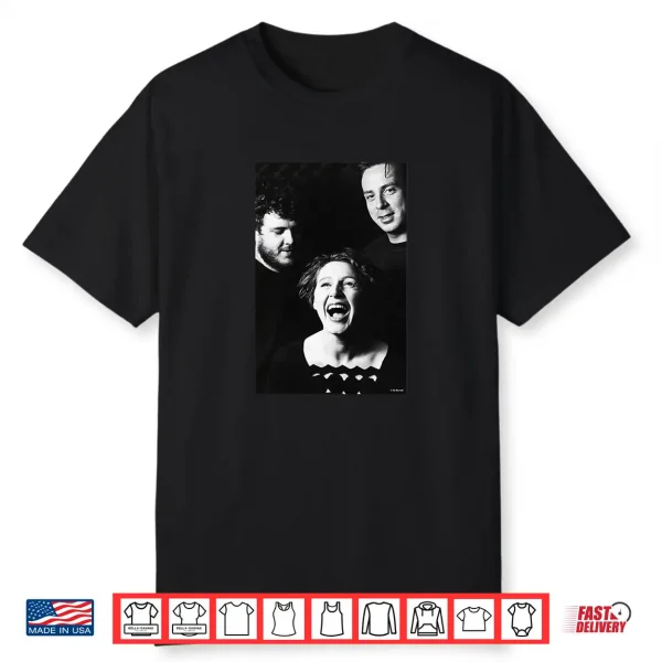 Cocteau Twins Treasure Band Portrait By Aj Barratt Premium Tri Blend Shirt