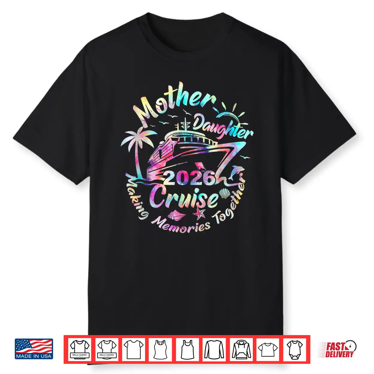 Cruise Mother Daughter Trip 2026 Funny Mom Daughter Vacation Shirt Cruise Mother Daughter Trip 2026 Funny Mom Daughter Vacation Shirt