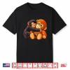 Cute Baby Punch Monkey Hugging Stuffed Plush Shirt