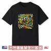 Cycling Psychedelic Maze Road Bike Art Shirt