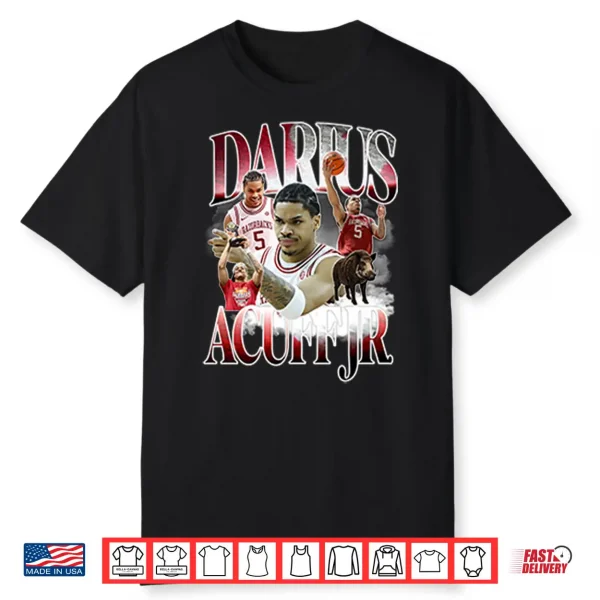 Darus Acuff Jr Arkansas Razorbacks Shirt