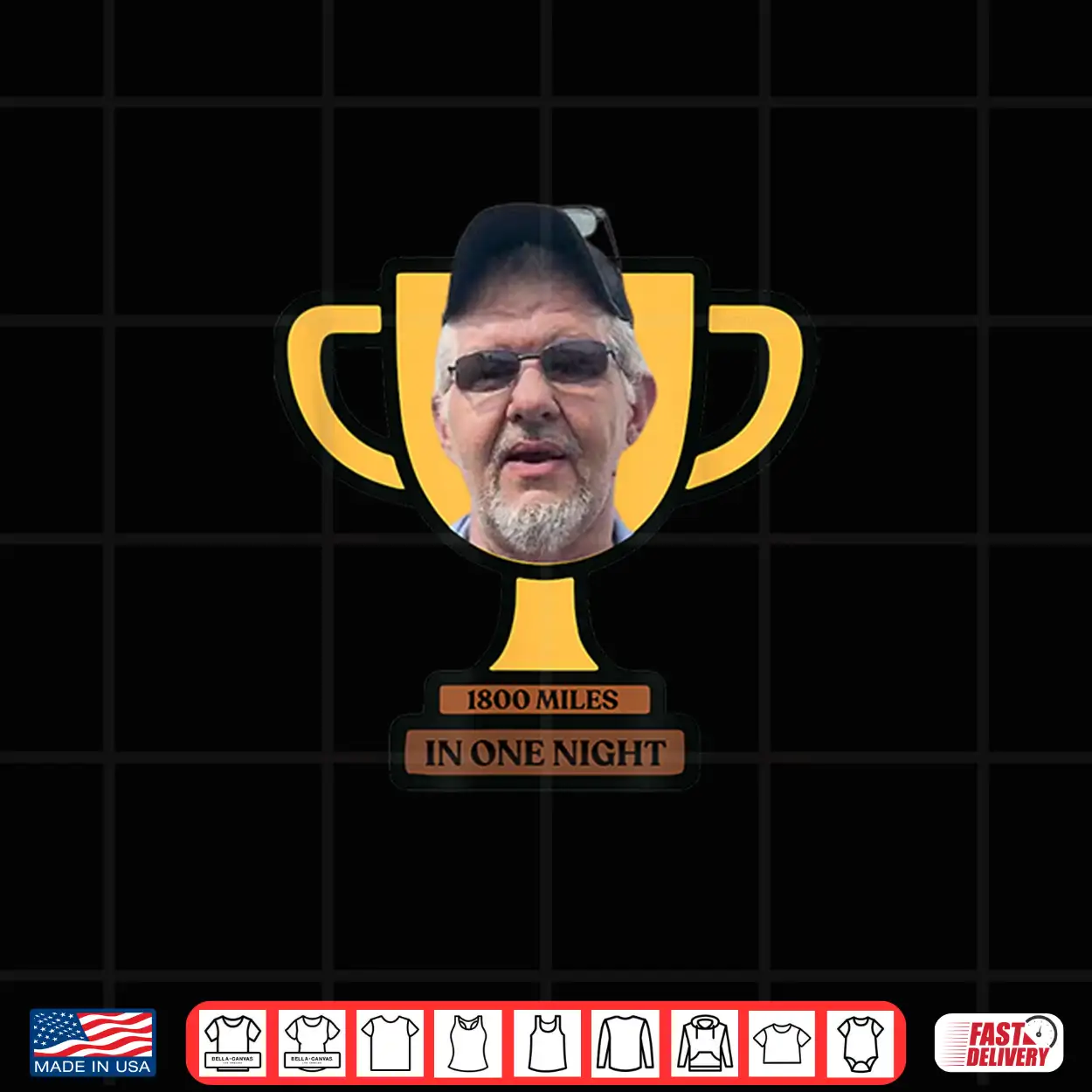 1800 Miles Uncle Rob The Trucker Shirt 1800 Miles Uncle Rob The Trucker Shirt