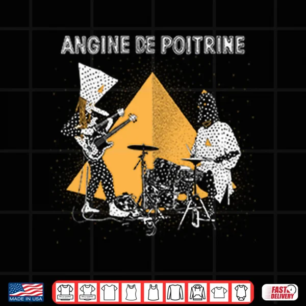Angine De Poitrine Band Shirt 4 Design Angine De Poitrine Band Shirt