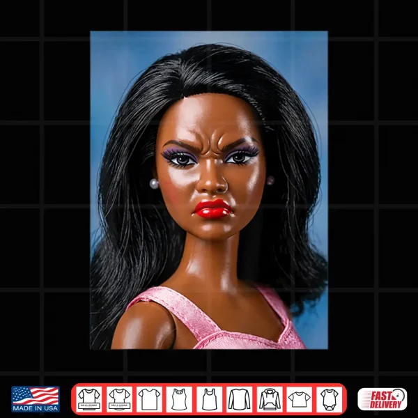 Angry Disgusted Black Doll Face Meme Reaction Meme Funny Shirt 4 Design Angry Disgusted Black Doll Face Meme Reaction Meme Funny Shirt