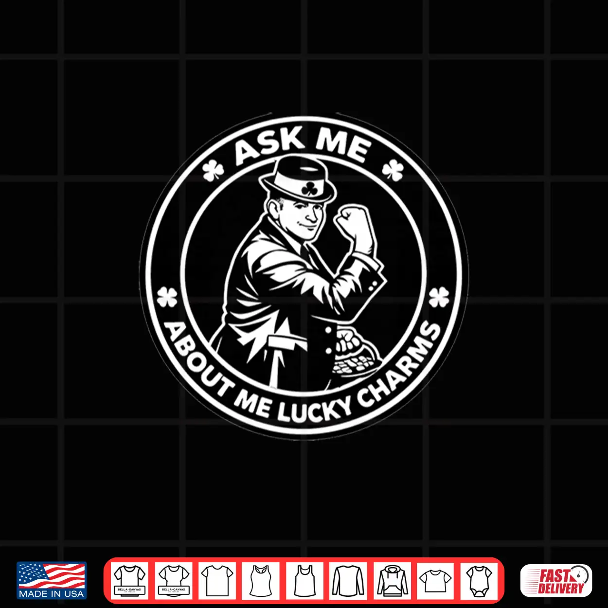 Ask Me About Me Charms Premium Tri Blend Shirt Ask Me About Me Charms Premium Tri Blend Shirt