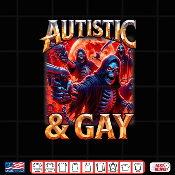Design Autistic Gay Skeleton Pride Skeleton Meme B00tleg Identity Shirt