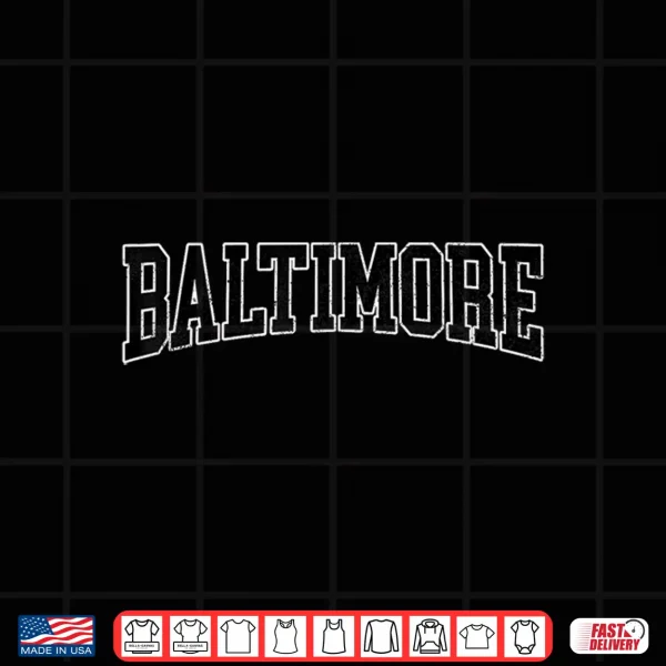 Baltimore Throwback Design Classic Shirt 4 Design Baltimore Throwback Design Classic Shirt