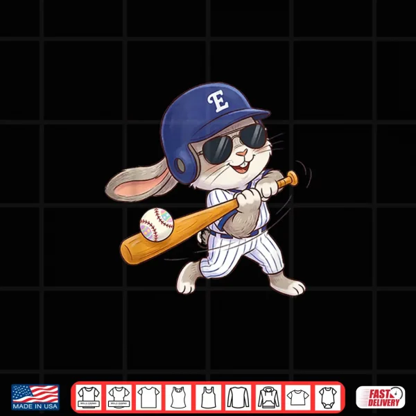 Baseball Easter Eggs Bunny Boys Kids Easter Bunny Easter Shirt 4 Design Baseball Easter Eggs Bunny Boys Kids Easter Bunny Easter Shirt