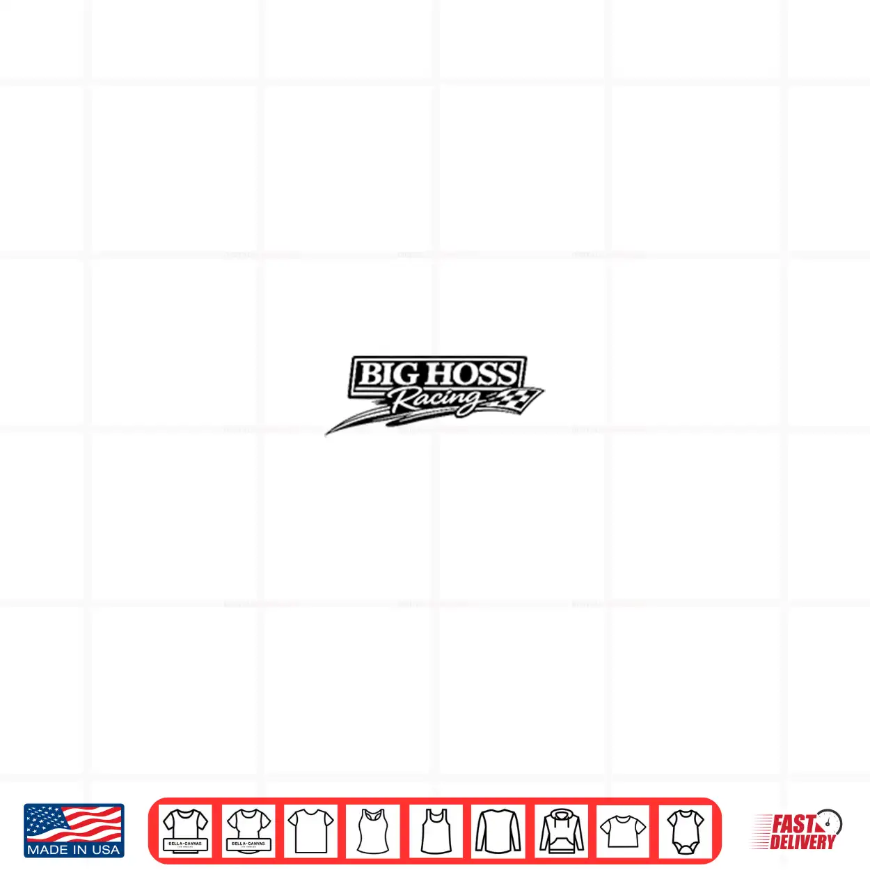 Big Hoss Racing Version Two Shirt Big Hoss Racing Version Two Shirt