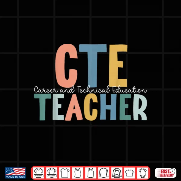 Boho Cte Teacher Career And Technical Education Shirt 4 Design Boho CTE Teacher Career and Technical Education Shirt