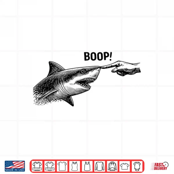 Boop Shark Meme Shark Humor Funny Hand Boop Nose Shark Shirt 4 Design Boop Shark Meme Shark Humor Funny Hand Boop Nose Shark Shirt