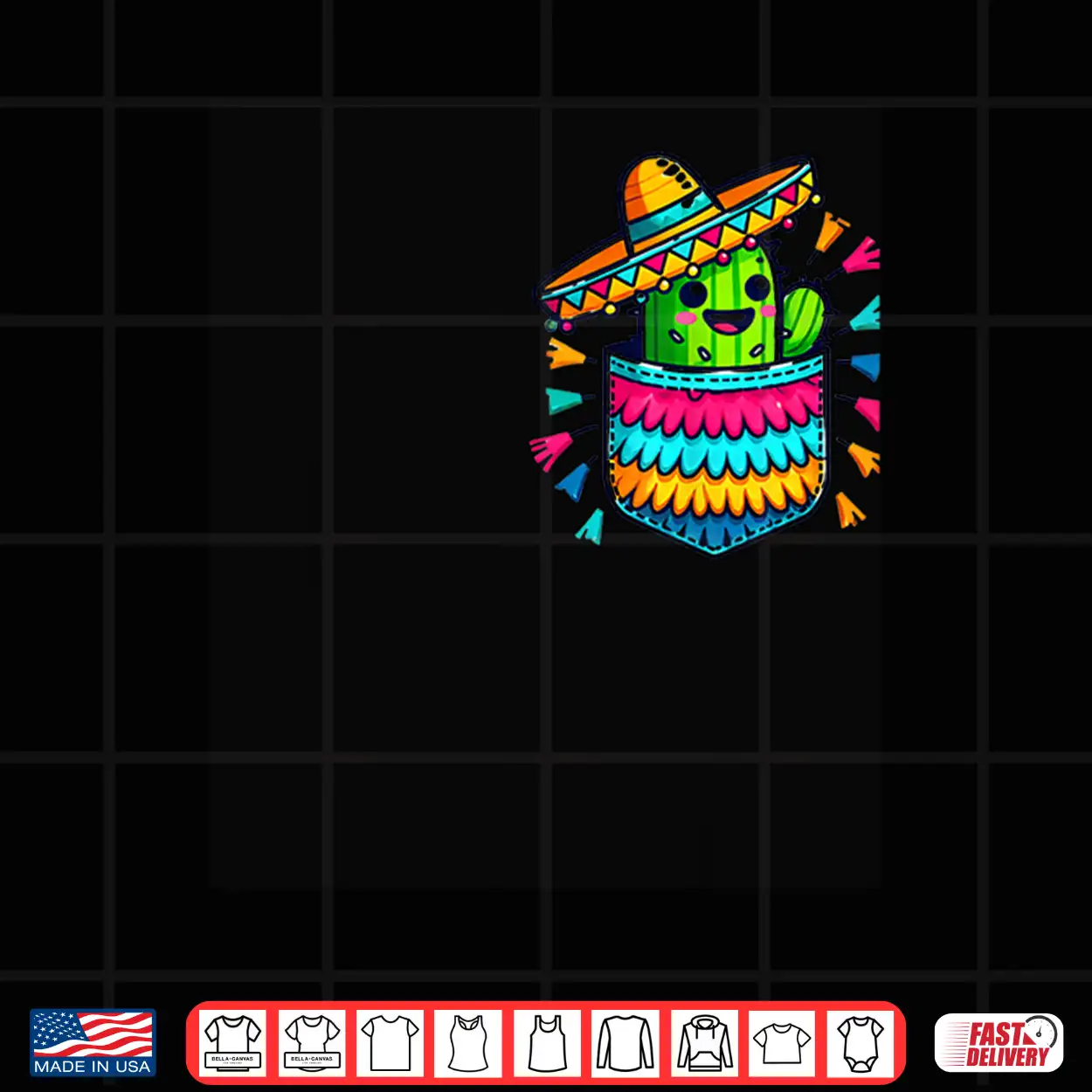 Cactus Pinata Pocket Cinco De Mayo Mexican Party Cute Boys Shirt Cactus Pinata Pocket Cinco De Mayo Mexican Party Cute Boys Shirt