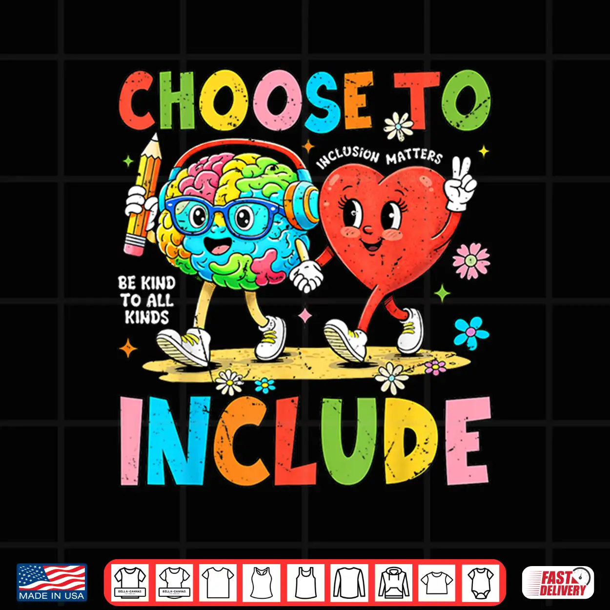 Choose To Include Inclusion Matters Autism Awareness Teacher Shirt Choose To Include Inclusion Matters Autism Awareness Teacher Shirt