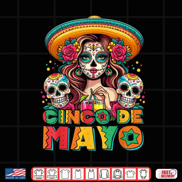 Design Cinco De Mayo Fiesta Surprise Camisa 5 De Mayo Viva Mexico Shirt