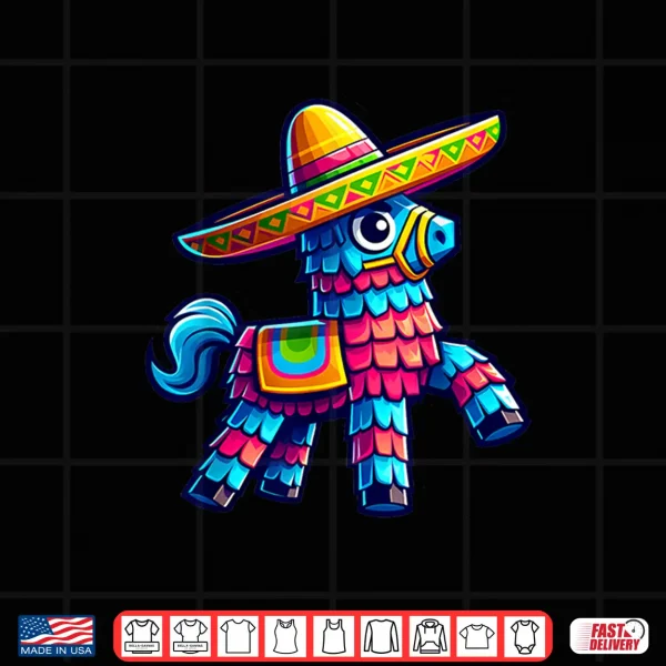 Design Cinco De Mayo Pinata Mexican Fiesta Party Pinata Costume Shirt