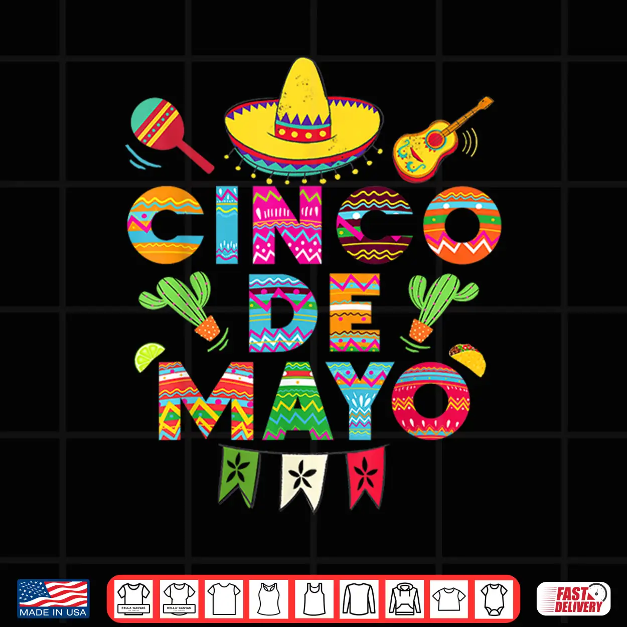 Cinco De Mayo For Mens Womens Kids Mexican Fiesta Cactus Shirt Cinco De Mayo For Mens Womens Kids Mexican Fiesta Cactus Shirt