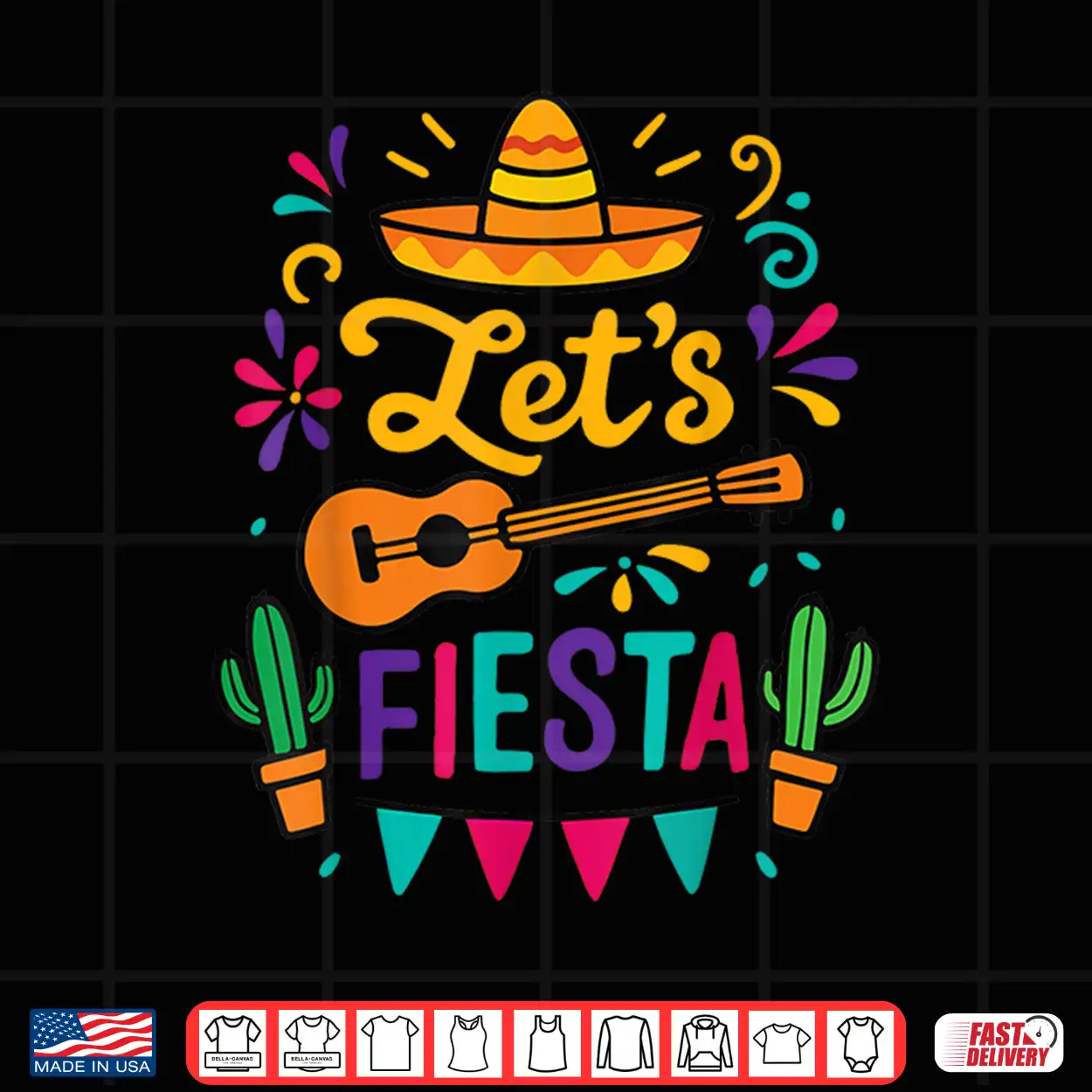 Cinco Mayo Lets Fiesta Toddler Girl Boy Mexican Funny Squad Shirt Cinco Mayo Lets Fiesta Toddler Girl Boy Mexican Funny Squad Shirt