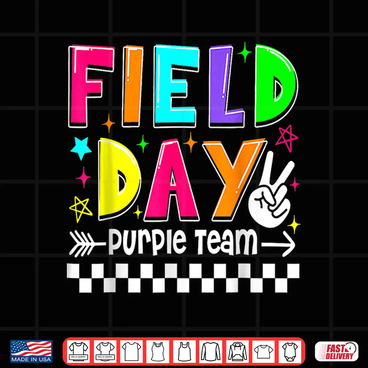 Color Game Competition Field Day Purple Team Men Women Kid Shirt Color Game Competition Field Day Purple Team Men Women Kid Shirt
