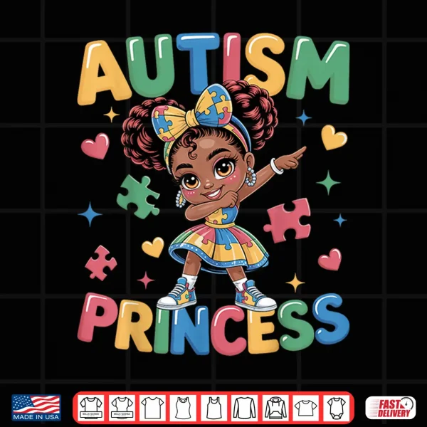 Coquette Bow Daughter Autism Princess Autism Awareness Graphic Shirt 4 Design Coquette Bow Daughter Autism Princess Autism Awareness Graphic Shirt