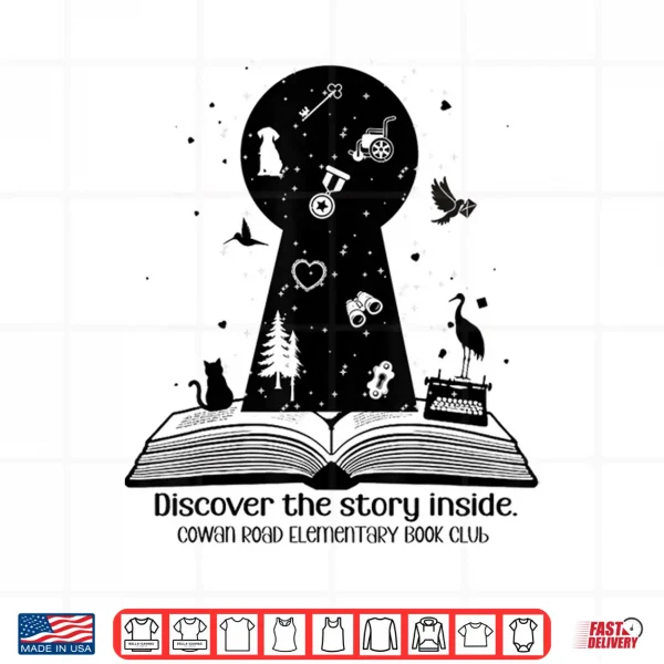 Design Cowan Road Elementary Book Club Shirt