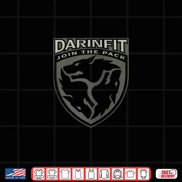 Design DARINFIT Wolfpack Professional Minimalist Modern Graphic Shirt