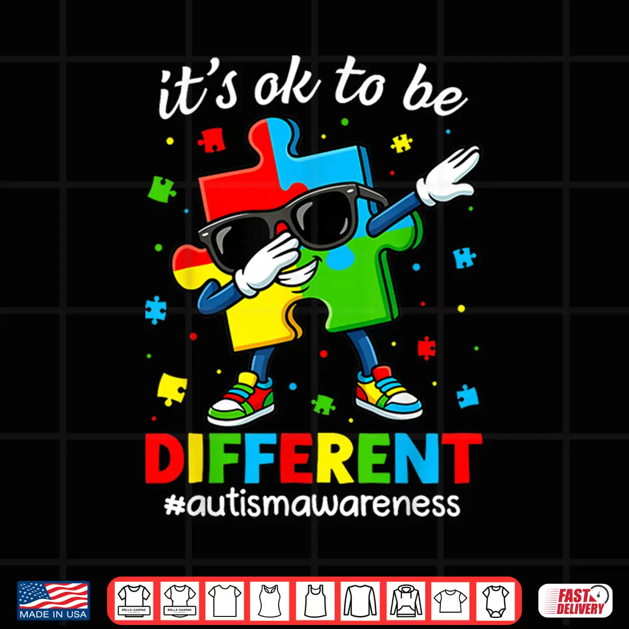 Dabbing Puzzle Piece Blue Autism Awareness Professional Humor Shirt Dabbing Puzzle Piece Blue Autism Awareness Professional Humor Shirt