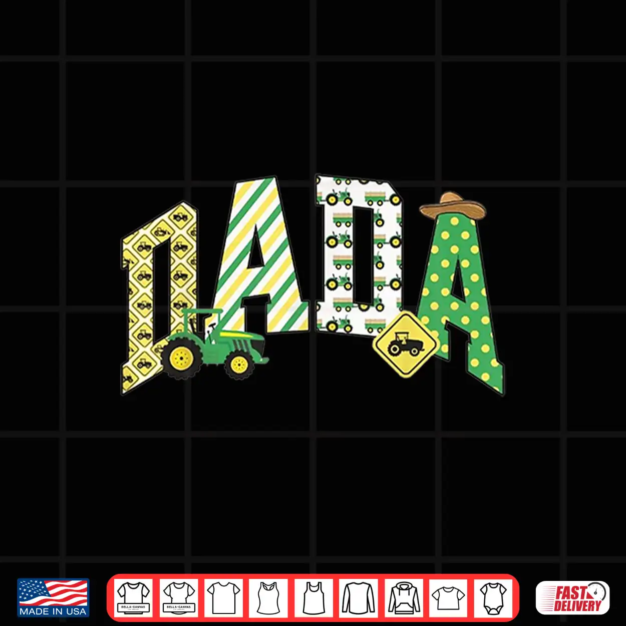 Dada Of The Birthday Boy Tractor Farm Trucks Family Party Shirt Dada Of The Birthday Boy Tractor Farm Trucks Family Party Shirt