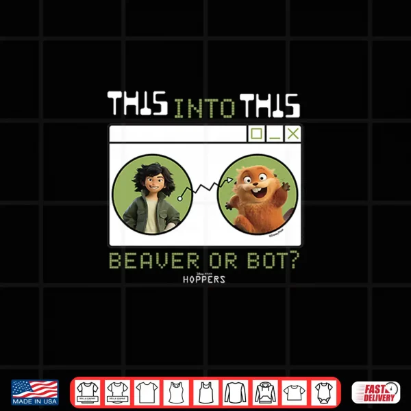 Design Disney Pixar Hoppers Mabel Tanaka Beaver Or Bot Shirt