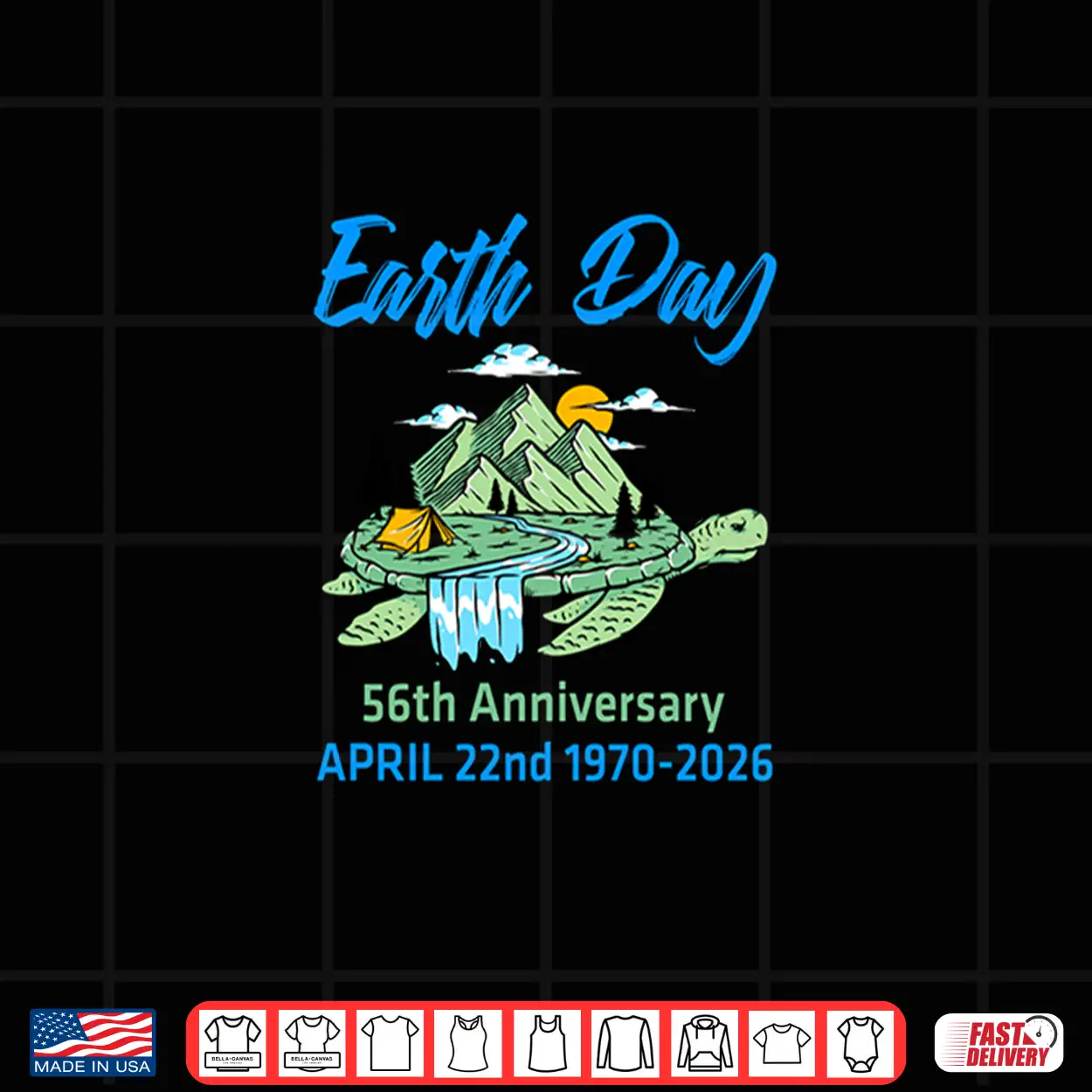 Earth Day 2026 56Th Anniversary Earth Day Turtle Shirt Earth Day 2026 56Th Anniversary Earth Day Turtle Shirt