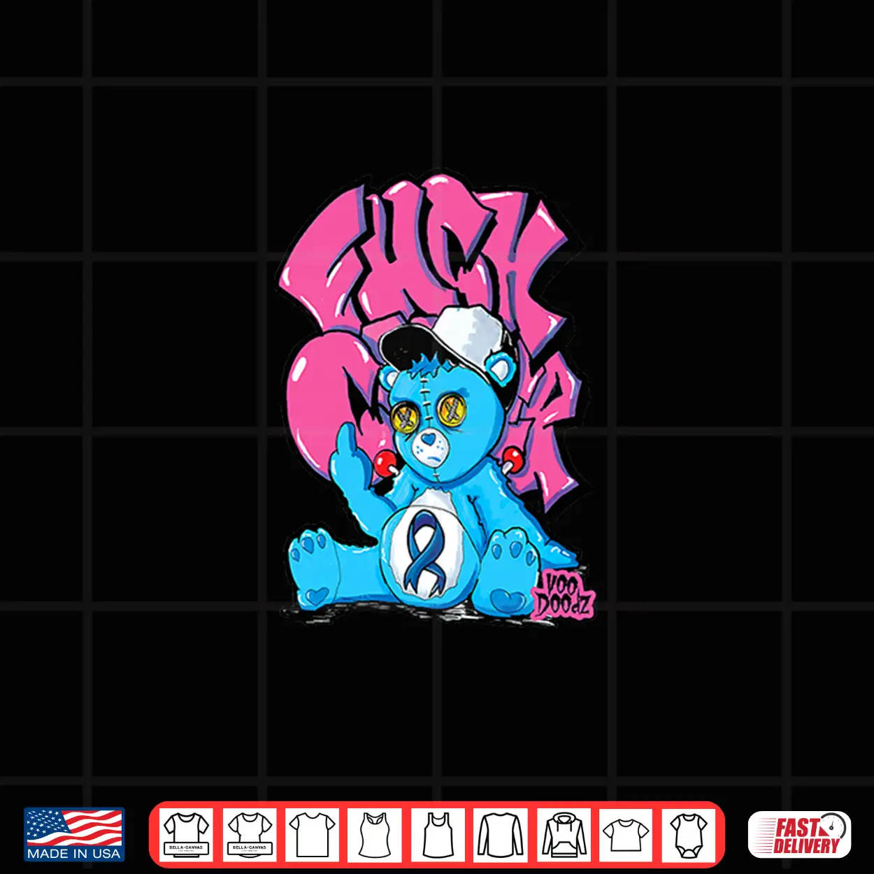 Fn Cancer Premium Tri Blend Shirt Fn Cancer Premium Tri Blend Shirt