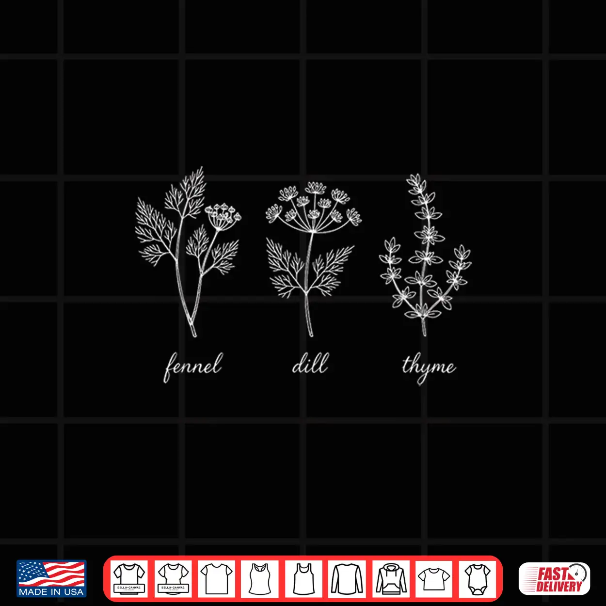 Fennel Dill Thyme Herb Mom Cooking Lover Kitchen Shirt Fennel Dill Thyme Herb Mom Cooking Lover Kitchen Shirt