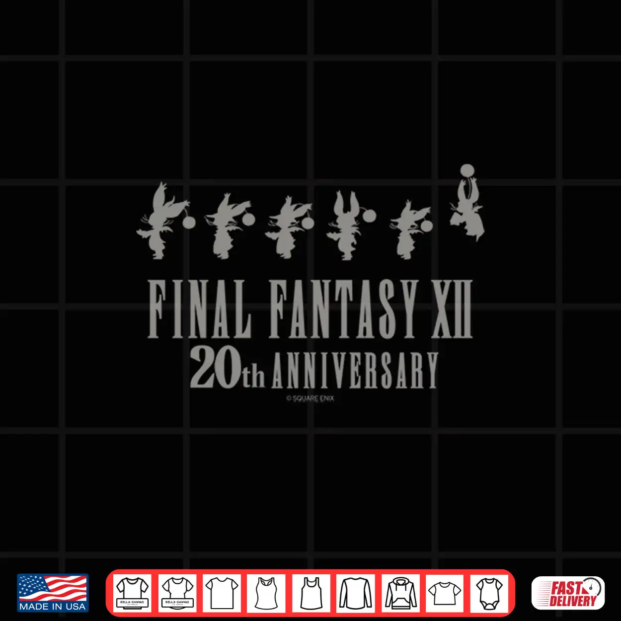 Final Fantasy Annivasary Collection Ffxii Moogles Shirt Final Fantasy Annivasary Collection Ffxii Moogles Shirt