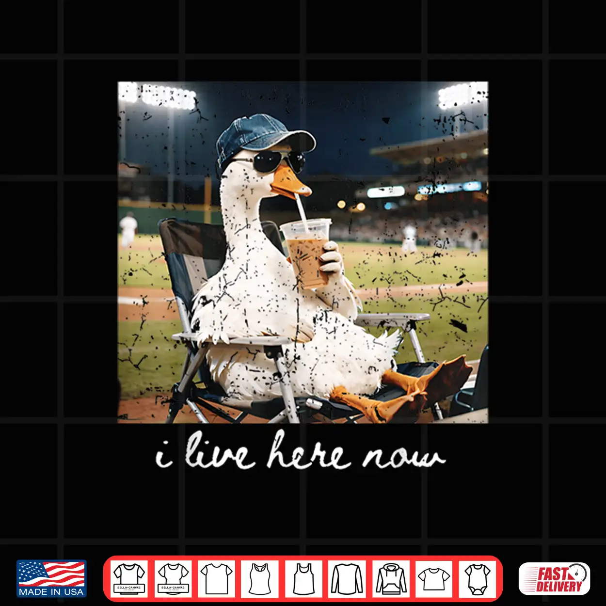 Funny Goose Ballfield Baseball Field I Live Here Now Shirt Funny Goose Ballfield Baseball Field I Live Here Now Shirt