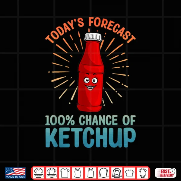 Design Funny Ketchup Art for Men Women Youth Tomato Ketchup Lover Shirt