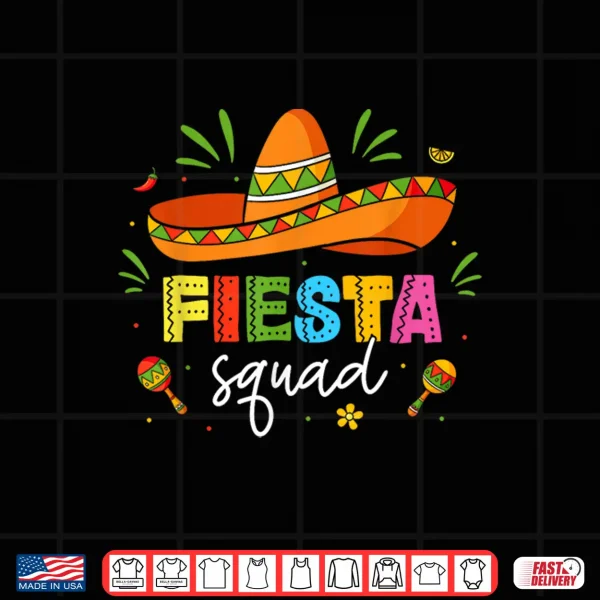 Design Funny Mexican Party Men Women Kid Shirt