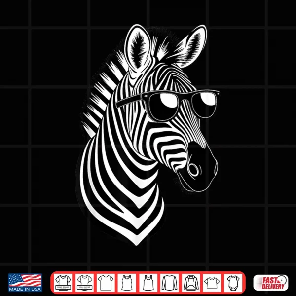 Design Funny Zebra Art for Men Women Kids Zebra Animal Print Zebra Shirt