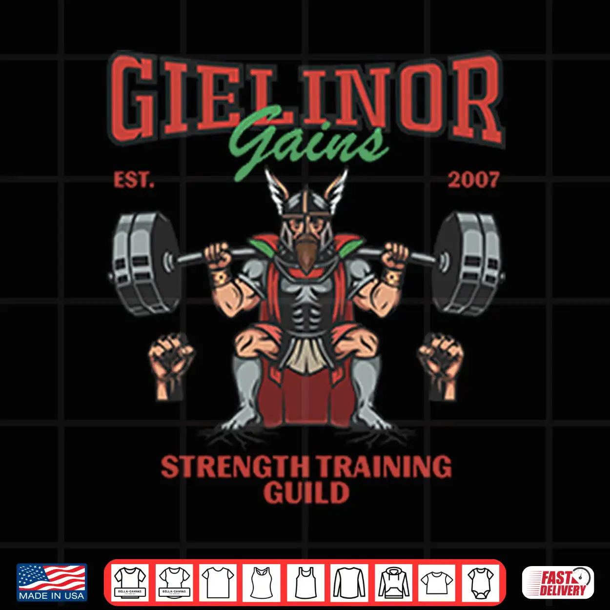Gielinor Gains Strength Training Guild Runescape Shirt Gielinor Gains Strength Training Guild Runescape Shirt