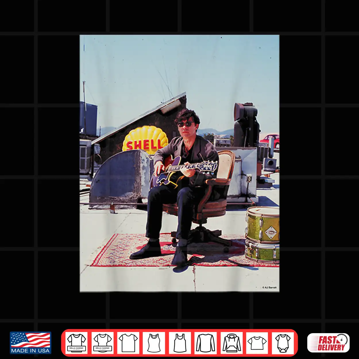 Guitarist Robbie Robertson Of The Band Photo By Aj Barratt Shirt Guitarist Robbie Robertson Of The Band Photo By Aj Barratt Shirt