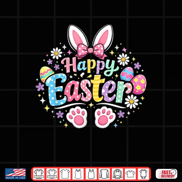 Happy Easter Day For Men Women Kids. Shirt 4 Design Happy Easter Day for Men Women Kids. Shirt