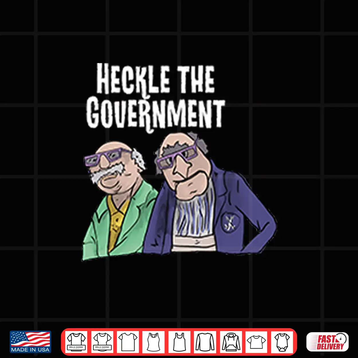Heckle The Government Statler And Waldorf Shirt Heckle The Government Statler And Waldorf Shirt