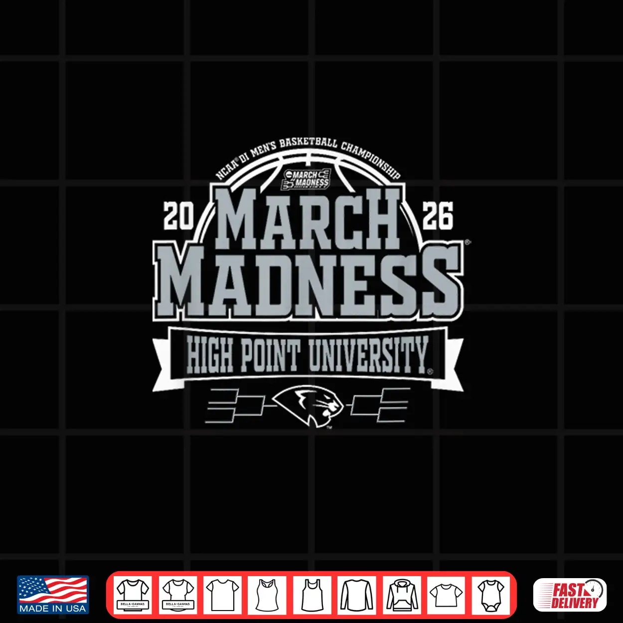 High Point Panthers March Madness 2026 Men’S Basketball Team Shirt High Point Panthers March Madness 2026 Men’S Basketball Team Shirt