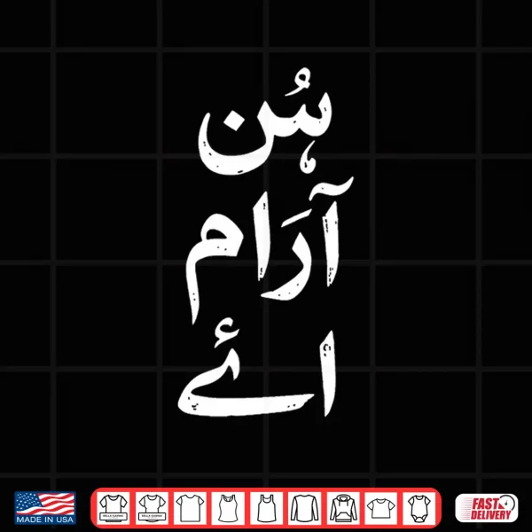 Hunn Araam Ay Sarcastic Desi Punjabi Premium Tri Blend Shirt 4 Design Hunn Araam Ay Sarcastic Desi Punjabi Premium Tri Blend Shirt