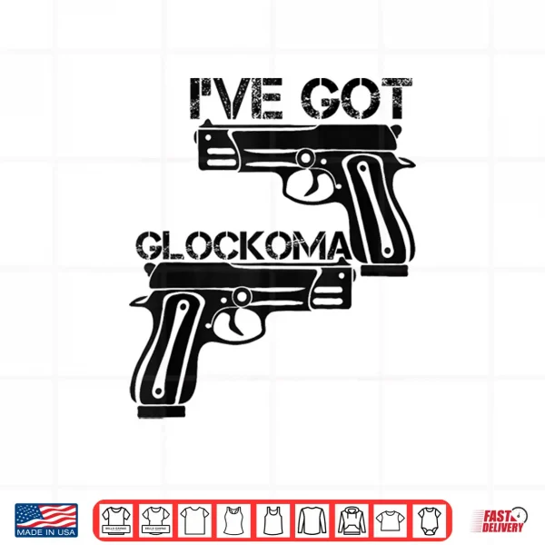Design Ive got Glockoma Vintage Men Woman Vintage Funny Shirt