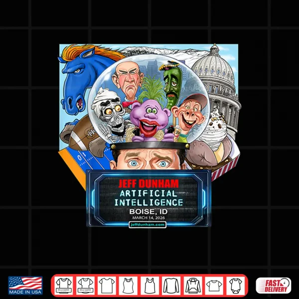 Design Jeff Dunham Boise ID 2026 Shirt