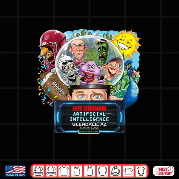 Design Jeff Dunham Glendale AZ 2026 Shirt